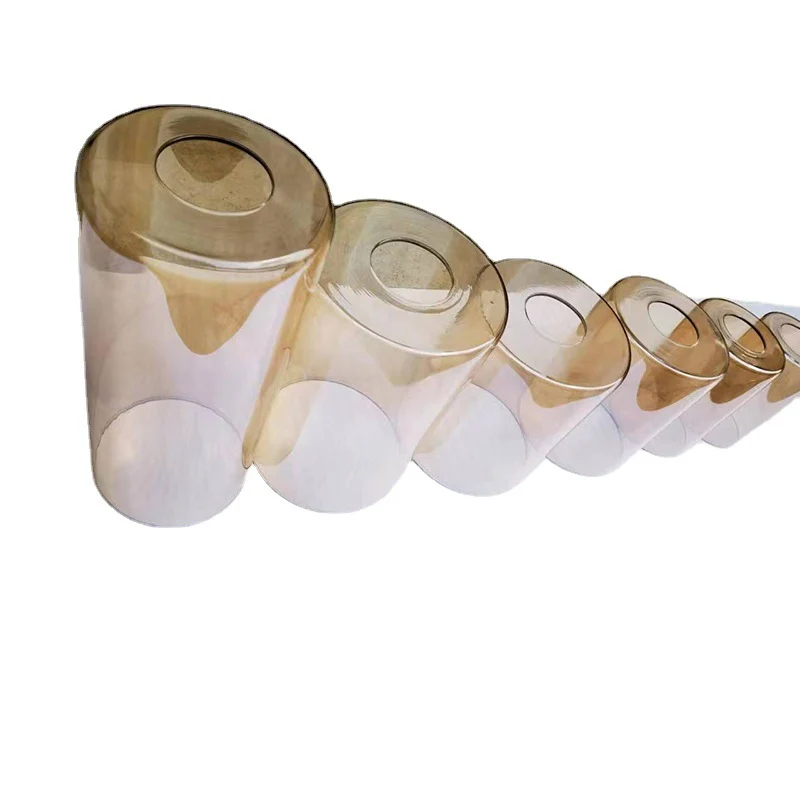 Glass pendant light, model 0506
