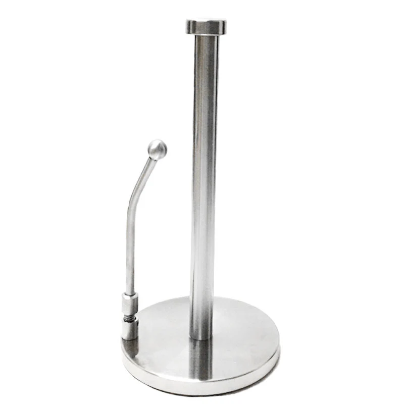 Paper roll holder stainless steel, freestanding