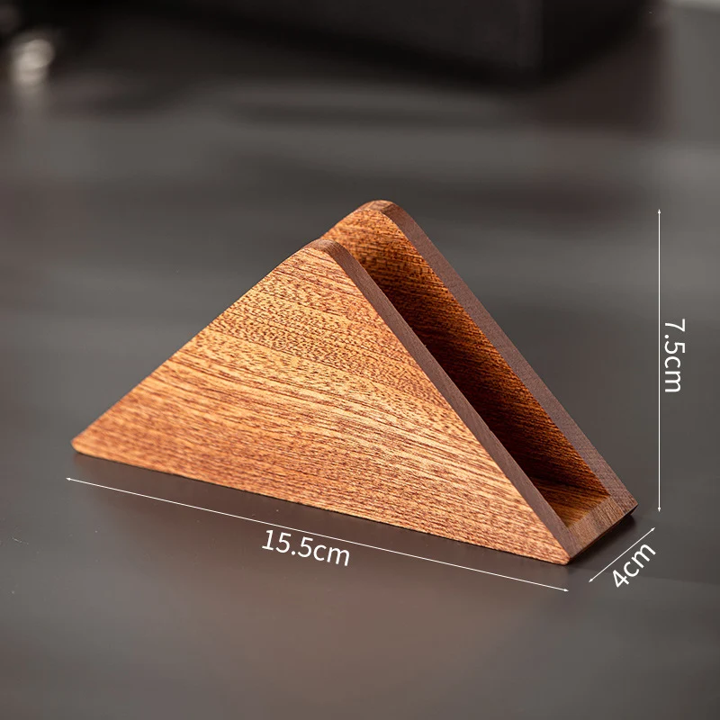 Wooden paper roll holder, multiple shapes