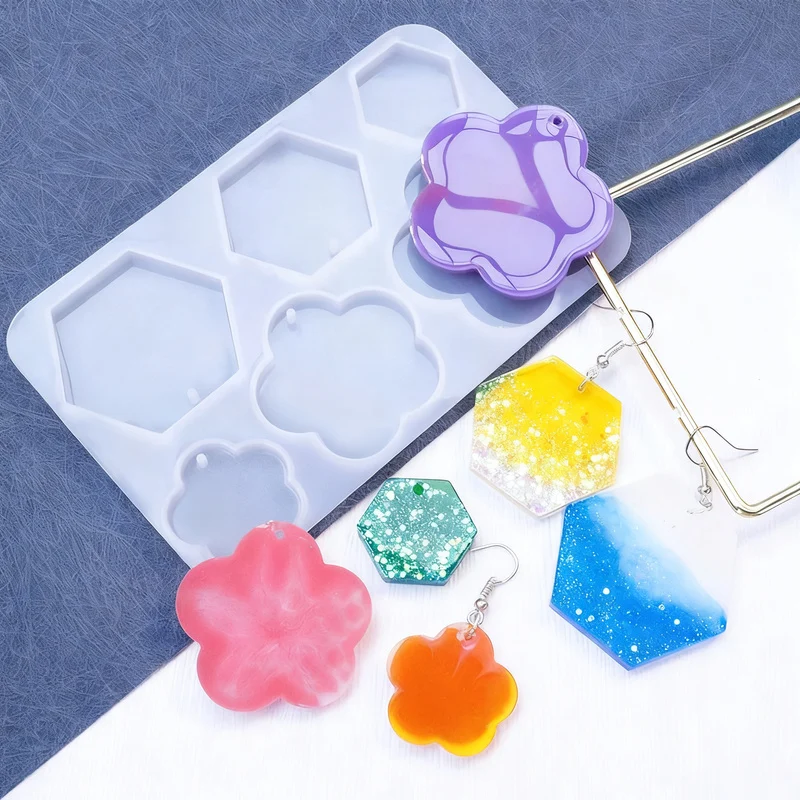 Silicone mold for jewelry and resin casting