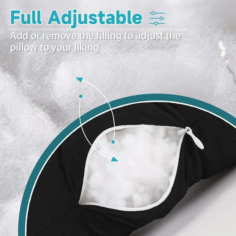 Ear cushions with ear cutout, 44×32×10 cm