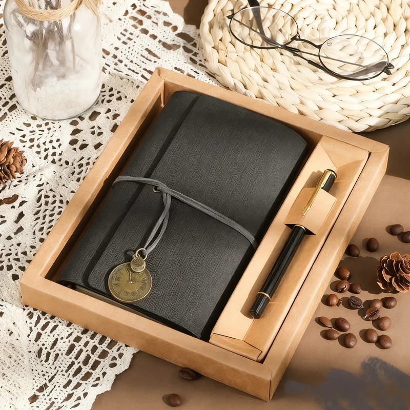 Notebook A6, synthetic leather, 80g paper