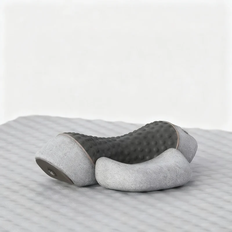 Neck massage pillow with heating function