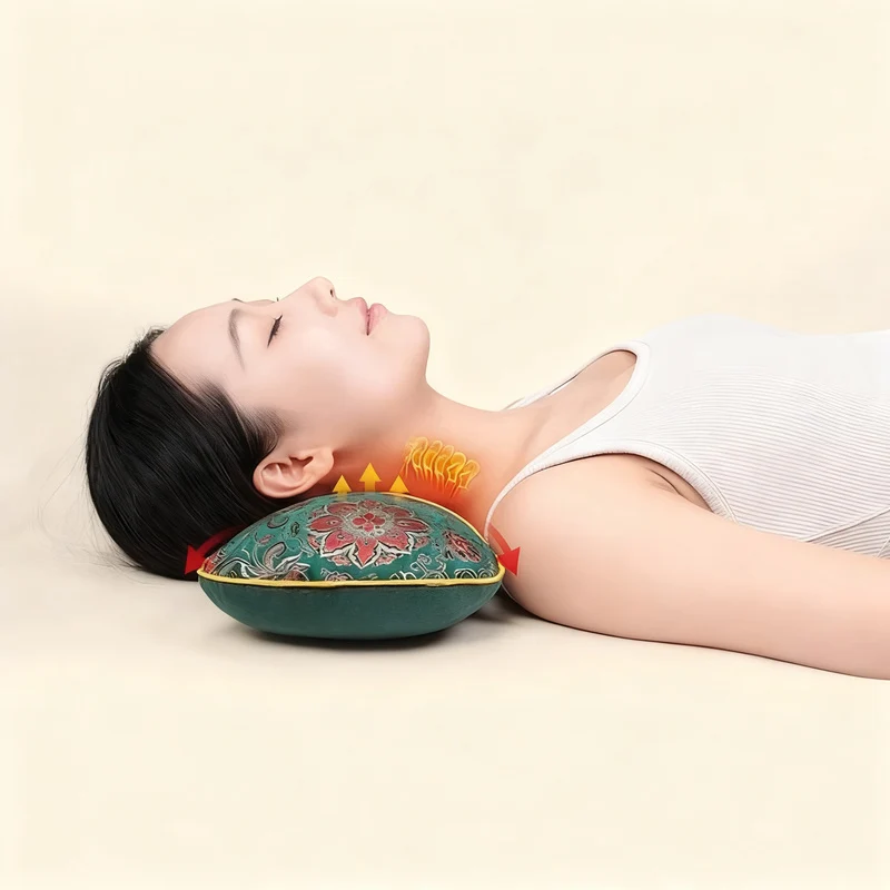 Neck pillow with electric heating function