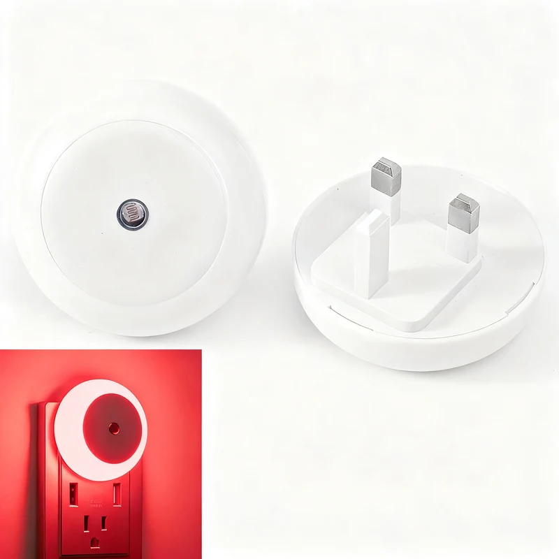 Night light with motion sensor, several colors
