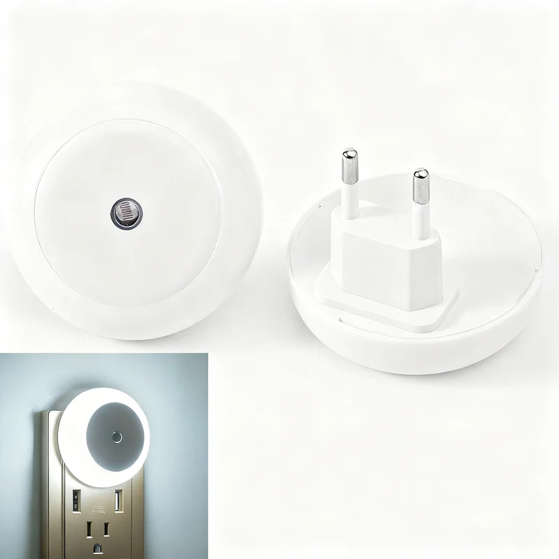 Night light with motion sensor, several colors