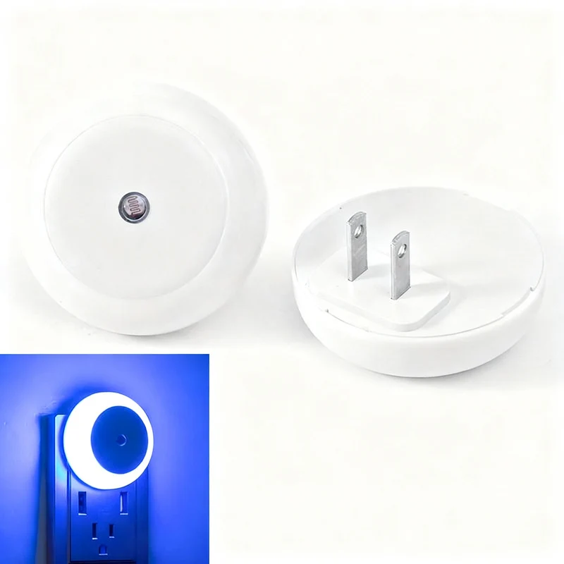 Night light with motion sensor, several colors