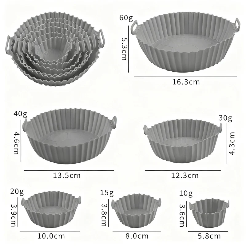 Silicone baking mold, egg shape, 9×7.5×5.5 cm