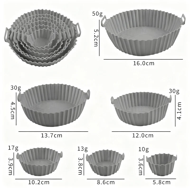 Silicone baking mold, egg shape, 9×7.5×5.5 cm