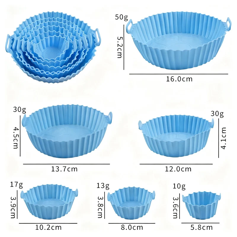 Silicone baking mold, egg shape, 9×7.5×5.5 cm