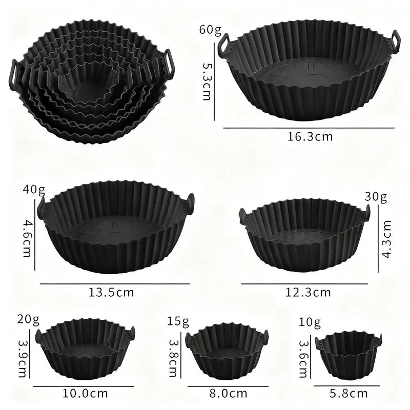 Silicone baking mold, egg shape, 9×7.5×5.5 cm