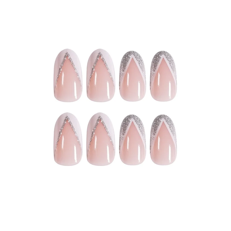 Elegante französische Spitzen-Nagelverlängerungen Karnz 1789915173
