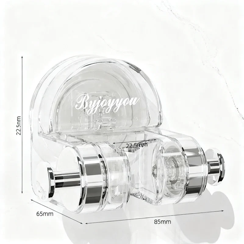 Shower head holder with suction cup, adjustable