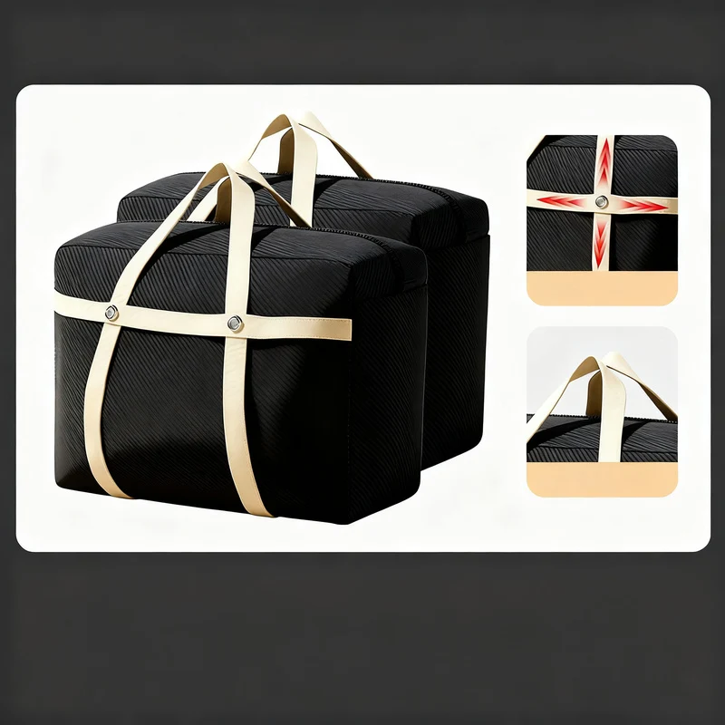 Storage bag for bedding and clothing, waterproof