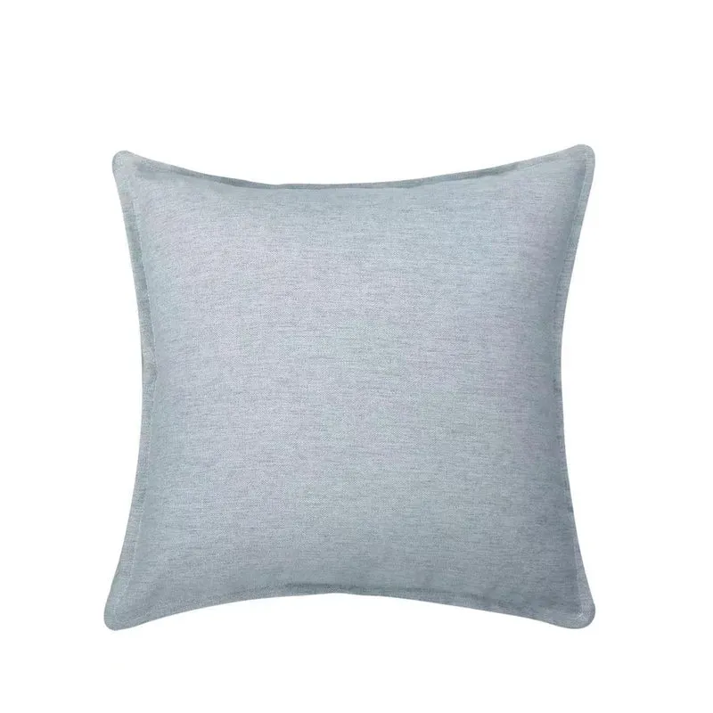 Decorative Linen Throw Pillow Cover with Piped Edge