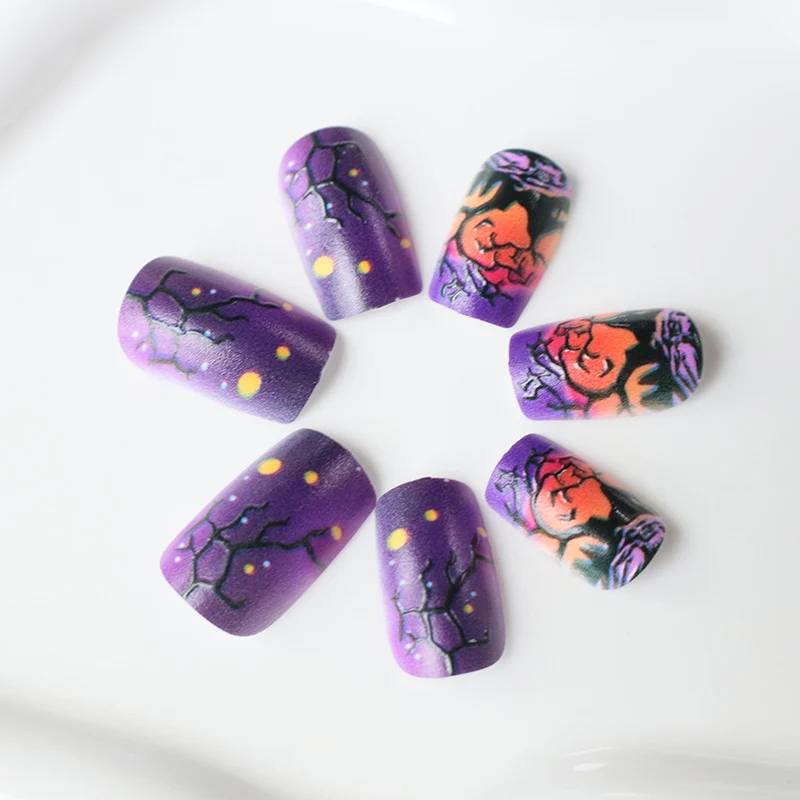 Künstlerische Halloween Nagelkunst Verbesserungen Karnz