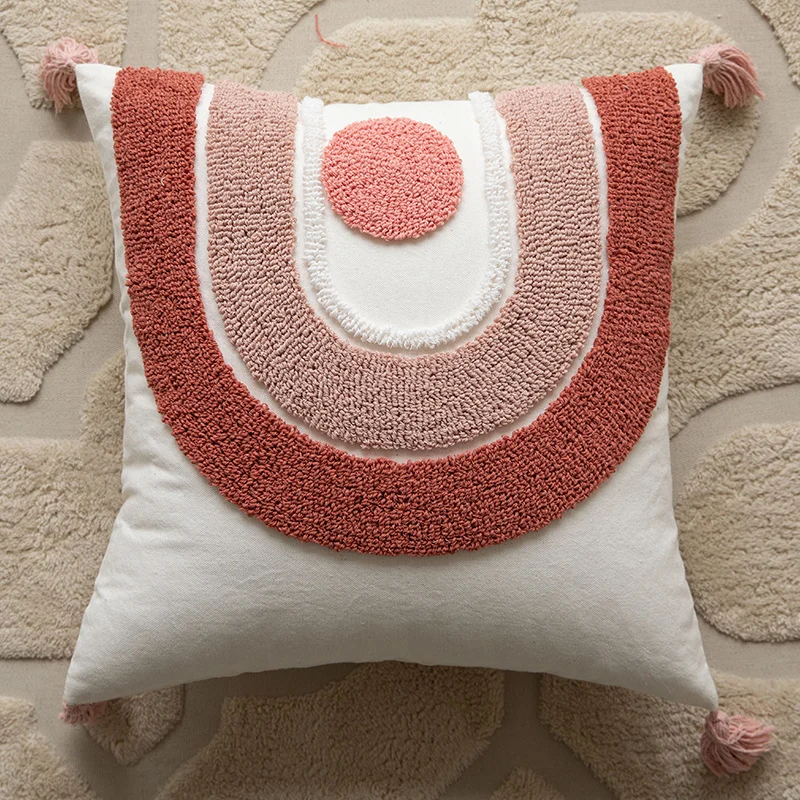 Plush Curly Mongolian Faux Sheepskin Decorative Throw Pillow