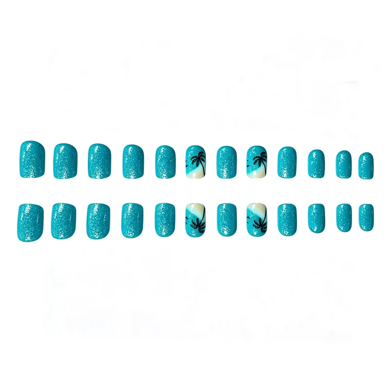 Karibisch inspiriertes Nagelkunst Karnz