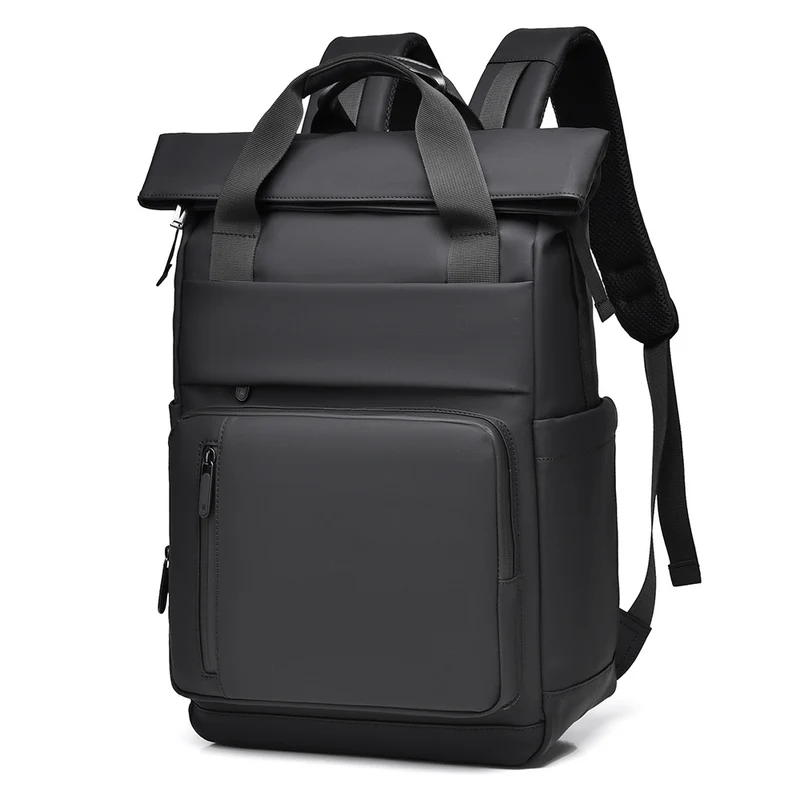 Multi-Pocket Waterproof Roll-Top Backpack Stornfield