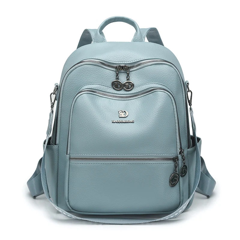 Multi-Functional Leather Backpack Stornfield