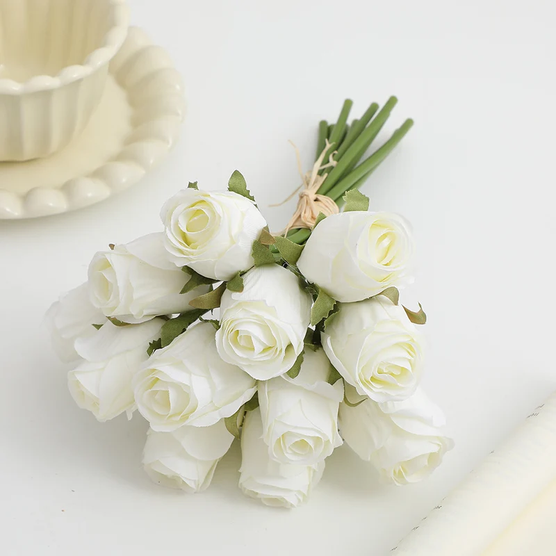 Artificial rose bouquet with fine details