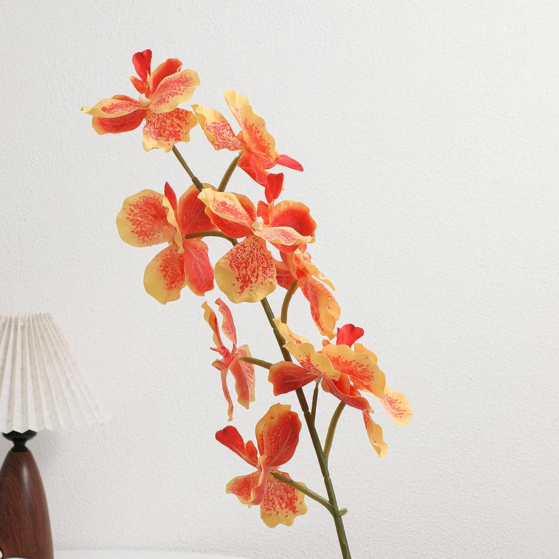 Artificial orchid bouquet with realistic details