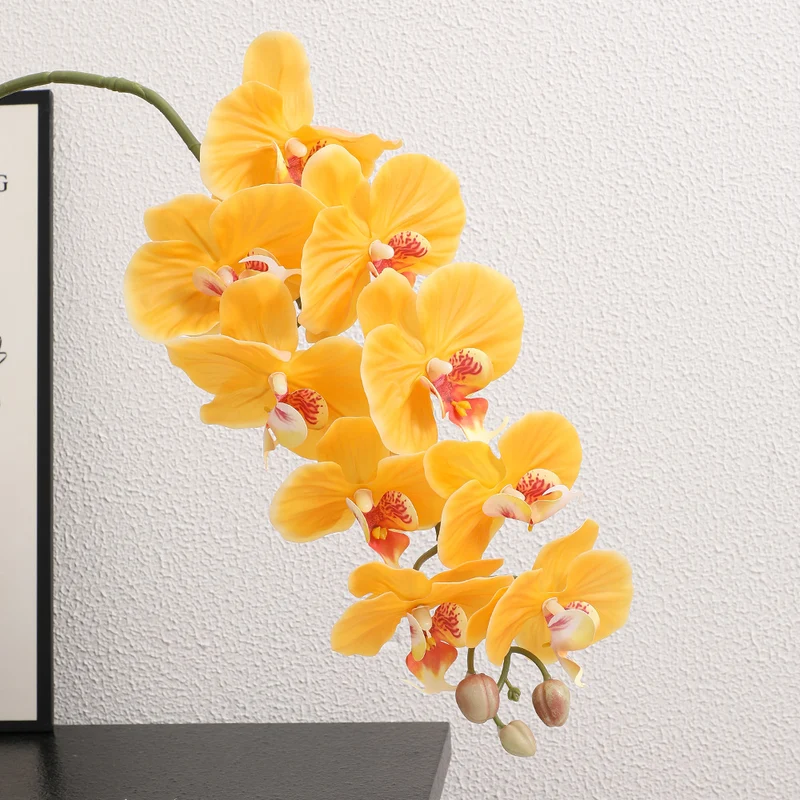 Artificial orchid bouquet with fine details