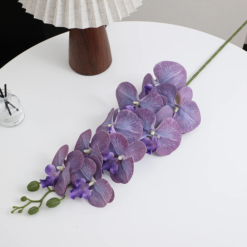 Artificial orchid bouquet with elegant blooms