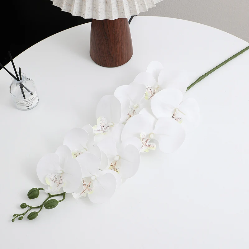 Artificial orchid bouquet with elegant blooms