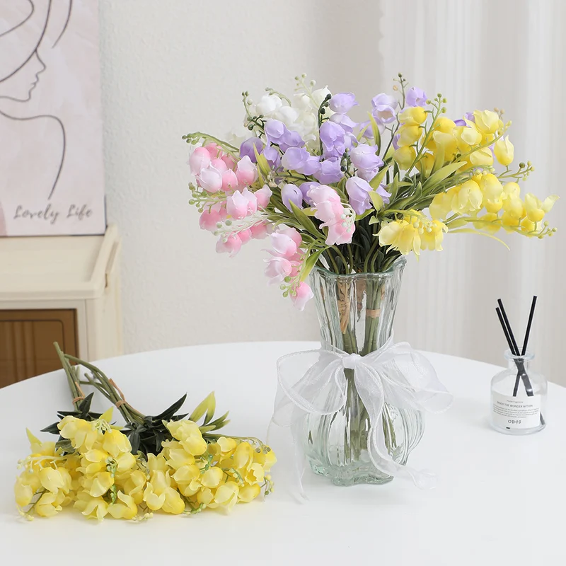 Artificial Orchid Bouquet