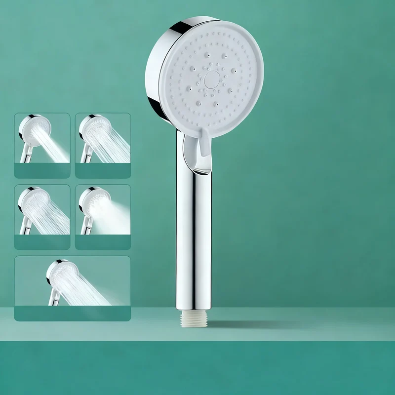 Shower head with high pressure function, ABS