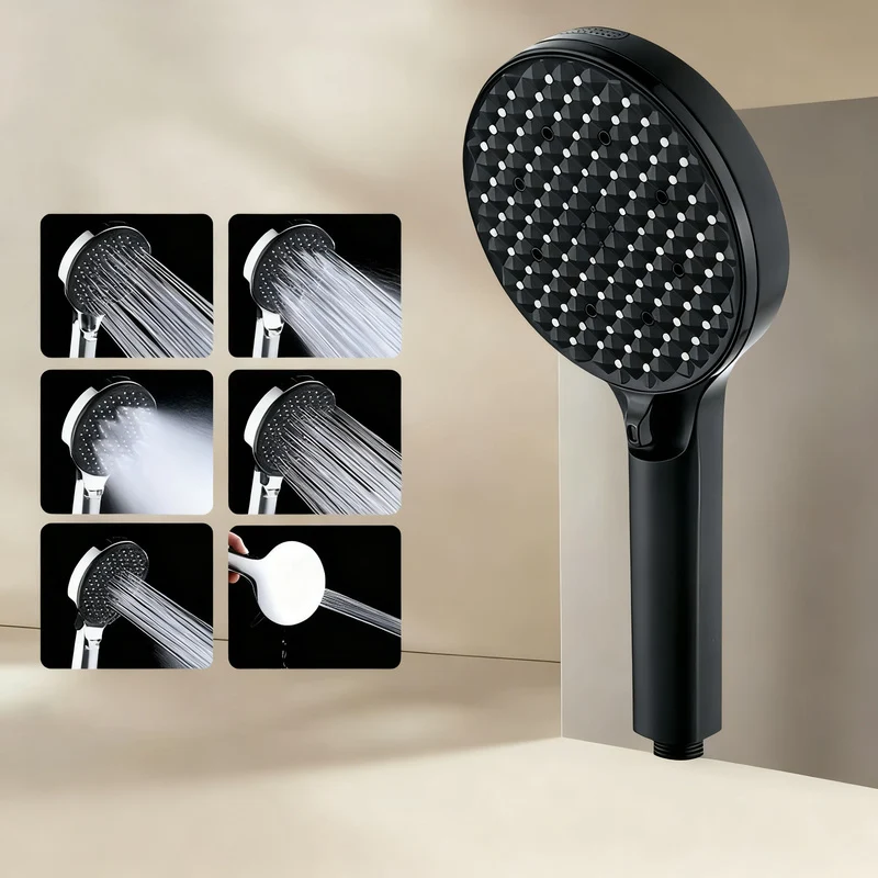 Shower head with pressure spray function, model 25512