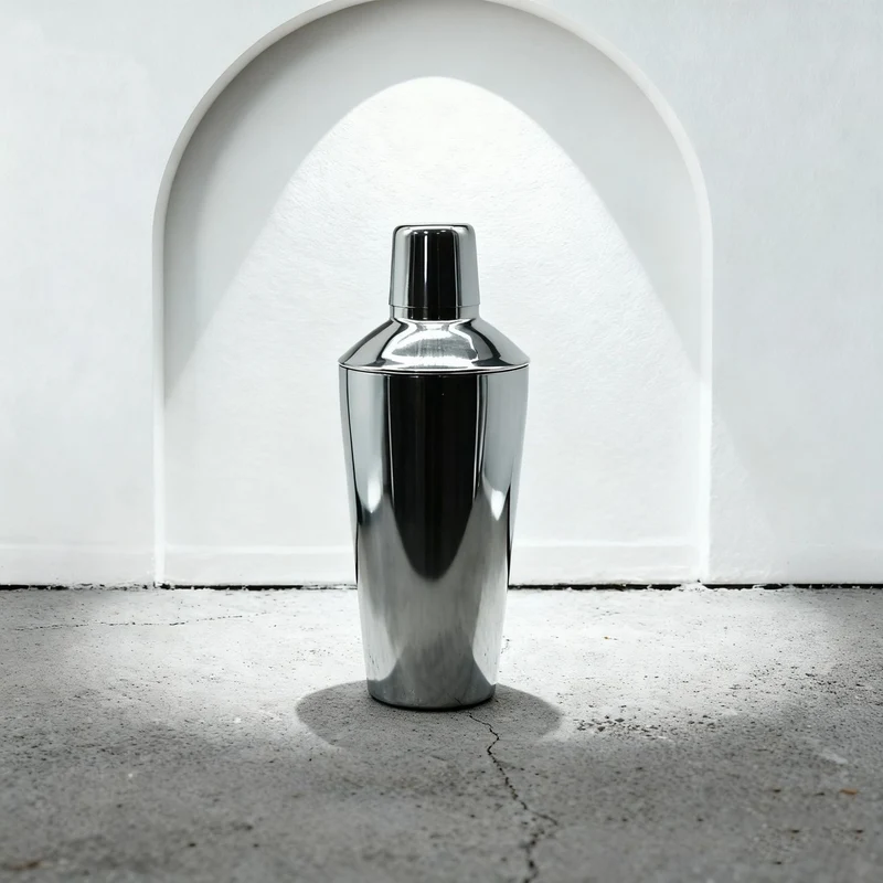 Cocktail Shaker Set with Glass and Accessories
