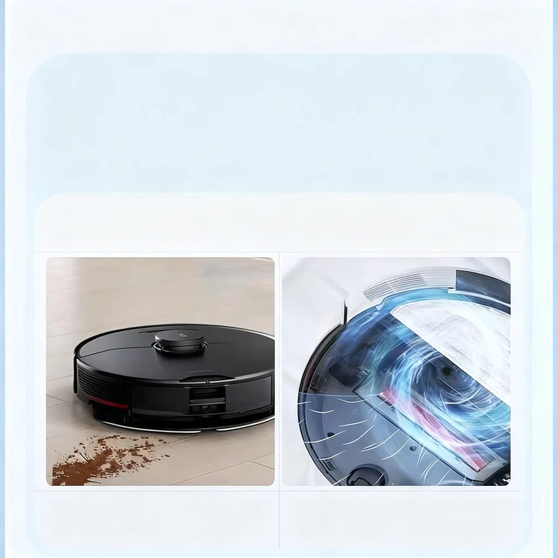 Cleaning fluid for vacuum robots