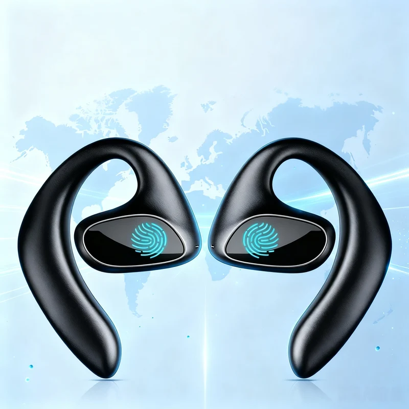 Bluetooth headphones with AI real-time translation M8