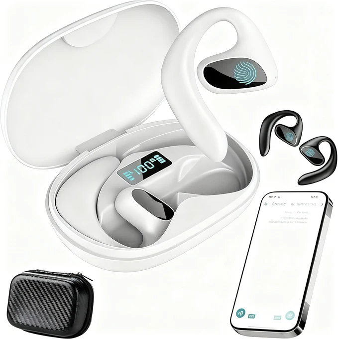 Bluetooth headphones with AI real-time translation M8