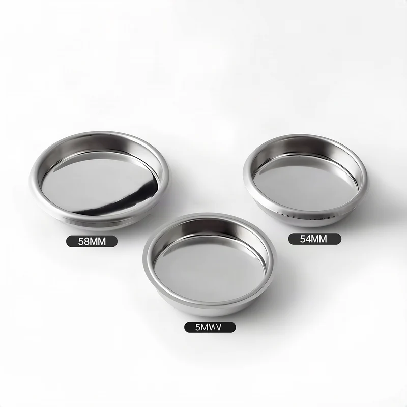 Blind basket for espresso machines