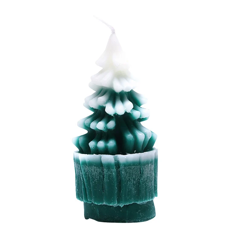 Hand-Poured Tulip-Shaped Decorative Soy Candle