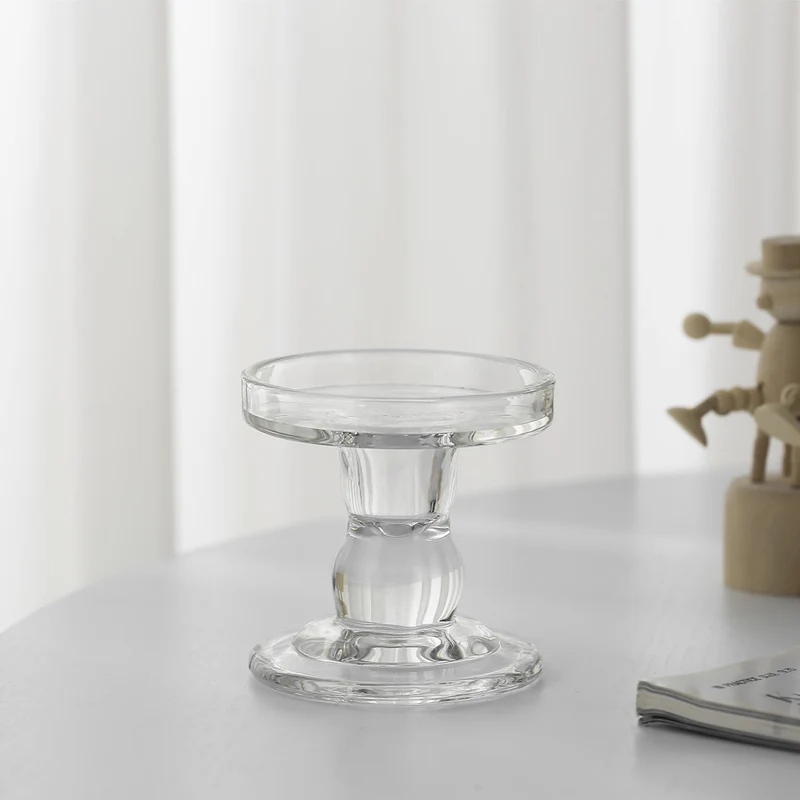 Hand-Poured Ribbed Pillar Candle for Home Decor