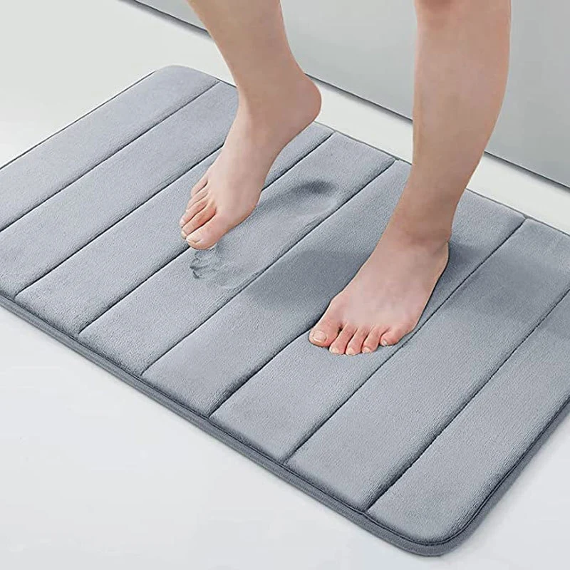 Weicher Bequemer Memory Foam Badematte