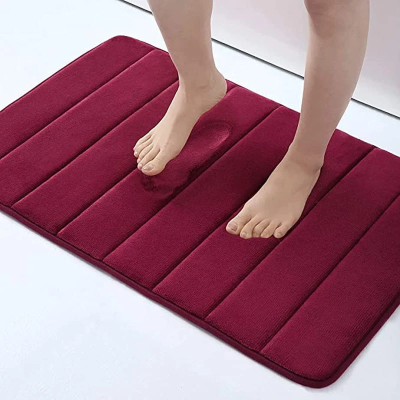 Weicher Bequemer Memory Foam Badematte