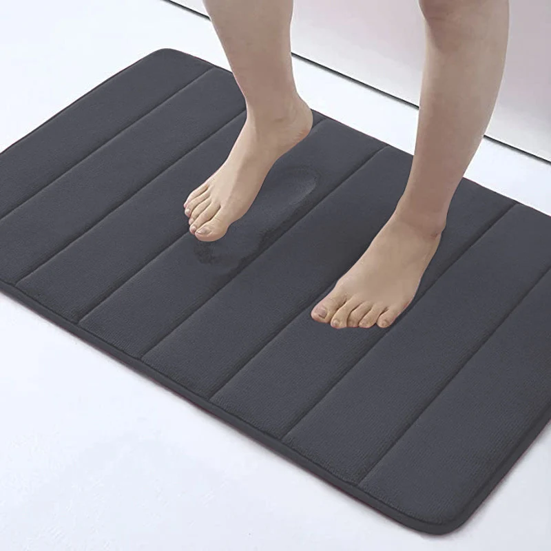 Weicher Bequemer Memory Foam Badematte