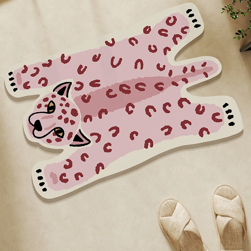 Verspielt Tierdesign Badmatte
