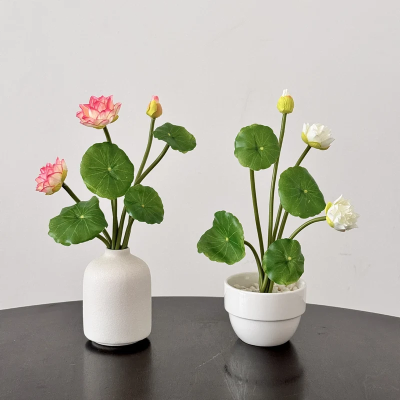 Artificial Lotus Flower Bouquet