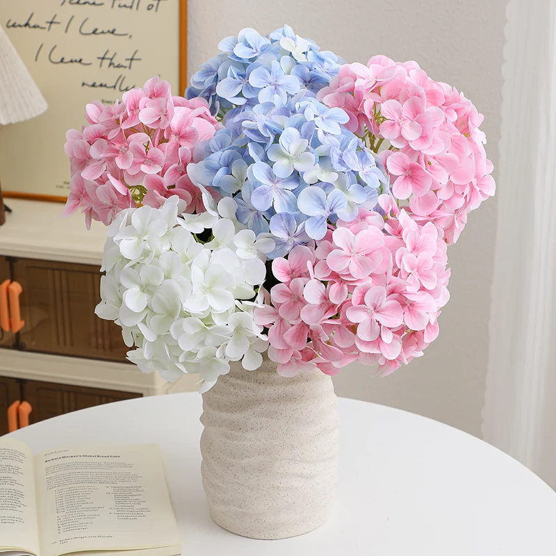 Artificial Hydrangea Branch