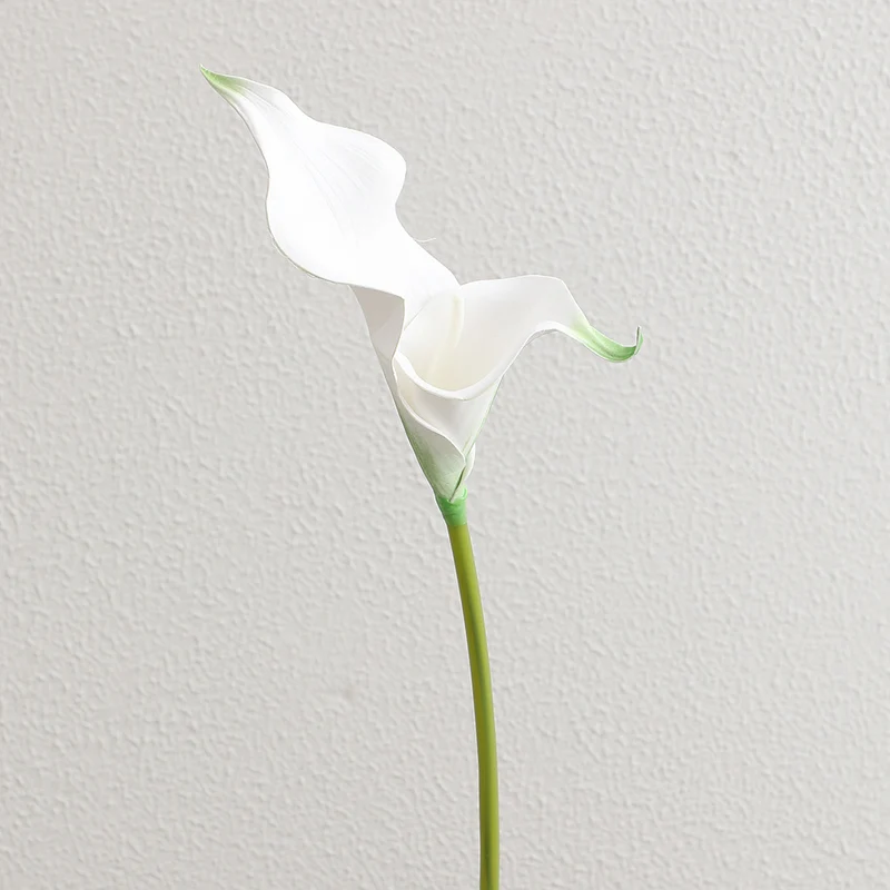 Artificial Calla Blossom Branch with Realistic Details