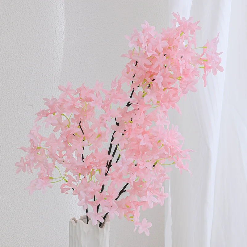 Artificial flower branch with delicate details