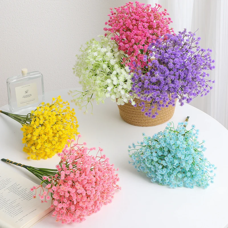 Artificial flower branch with fine details