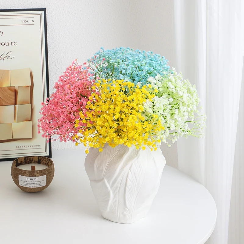 Artificial flower branch with fine details