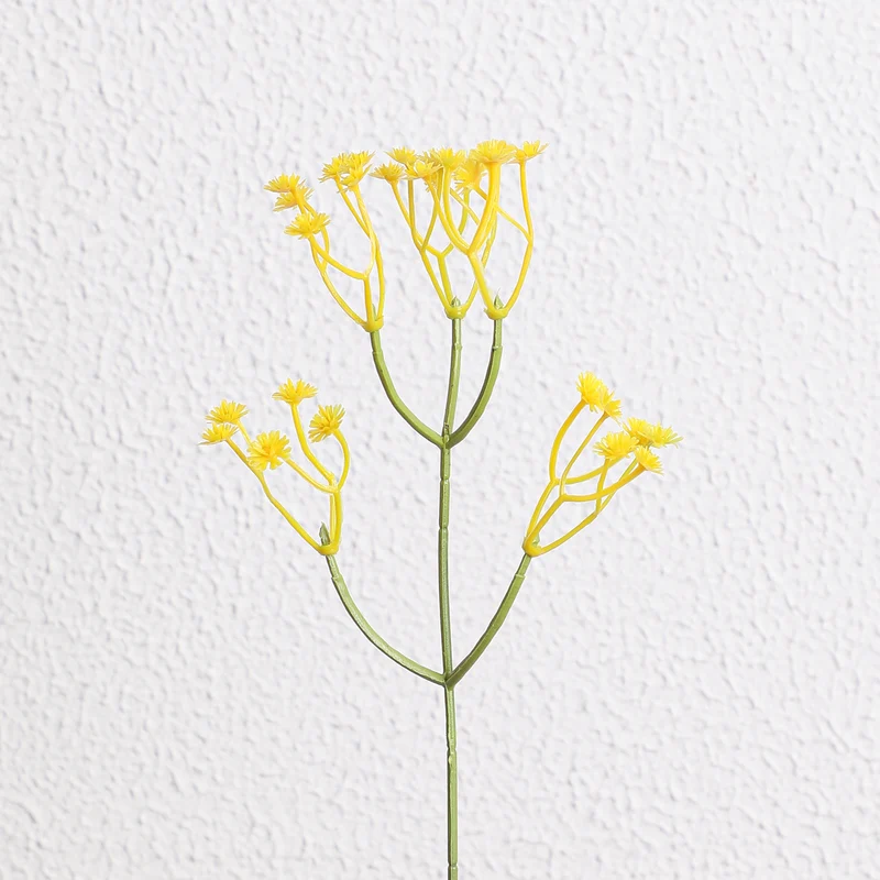 Artificial flower branch with fine details